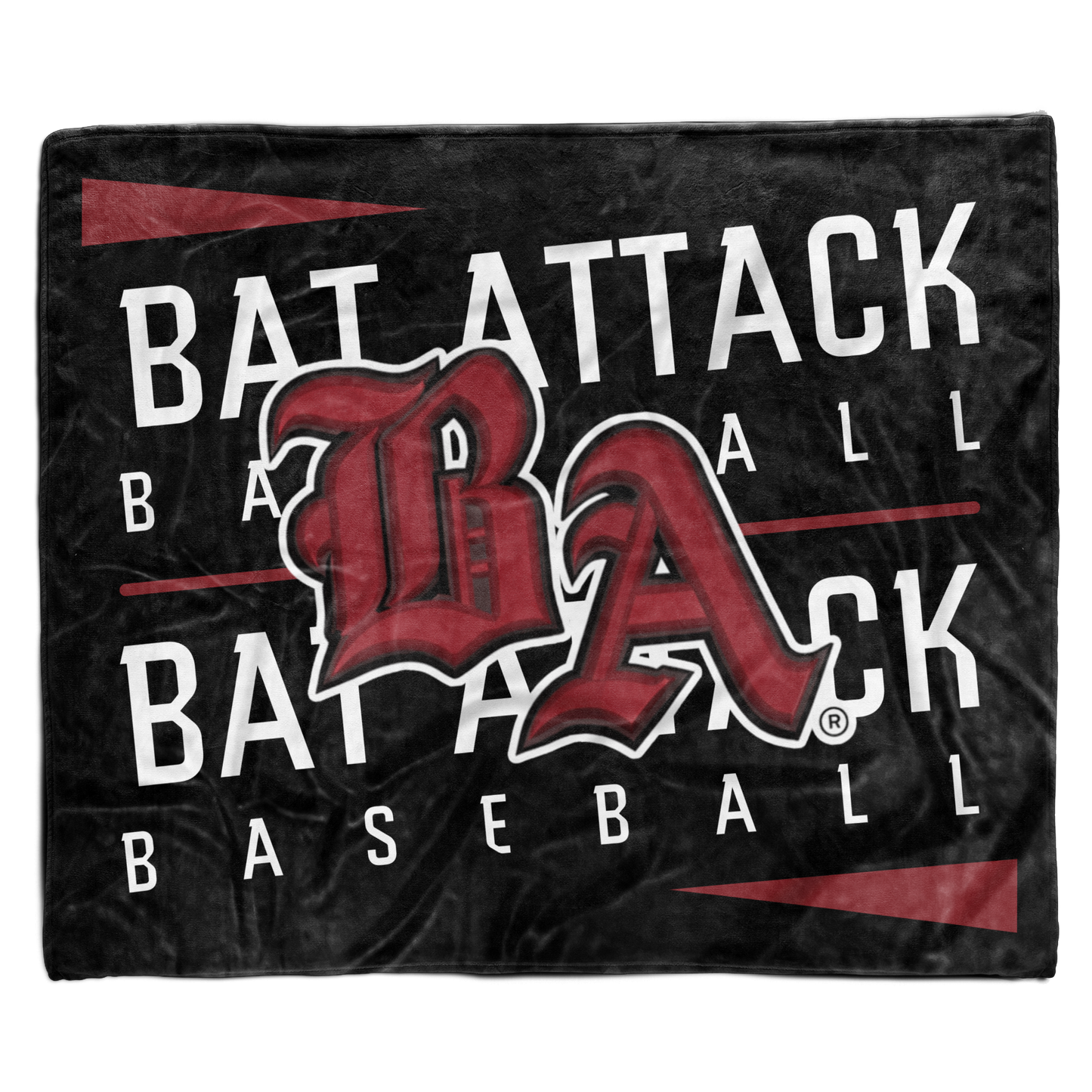 Bat Attack Logo Blanket