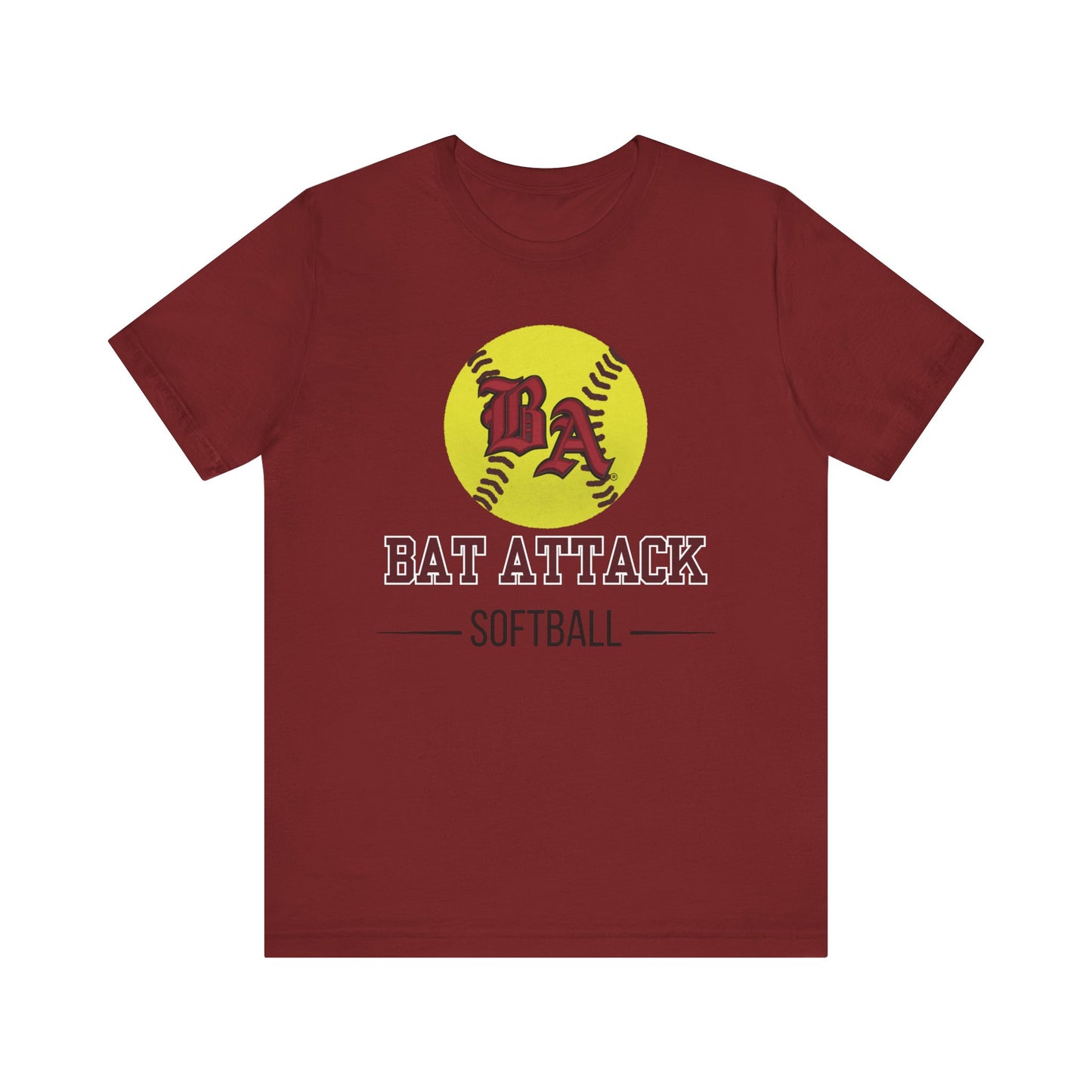 Bat Attack Softball with Softball Graphic
