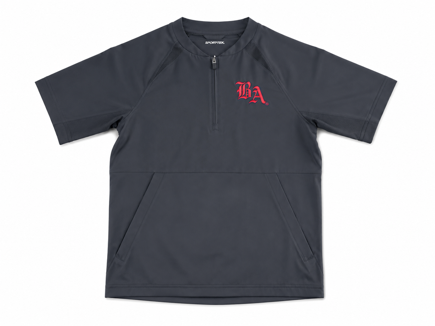 Sport-Tek Repeat 1/2-Zip Short Sleeve Jacket