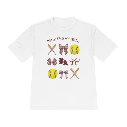 Bat Attack Softballs & Bows Short Sleeve Shirt