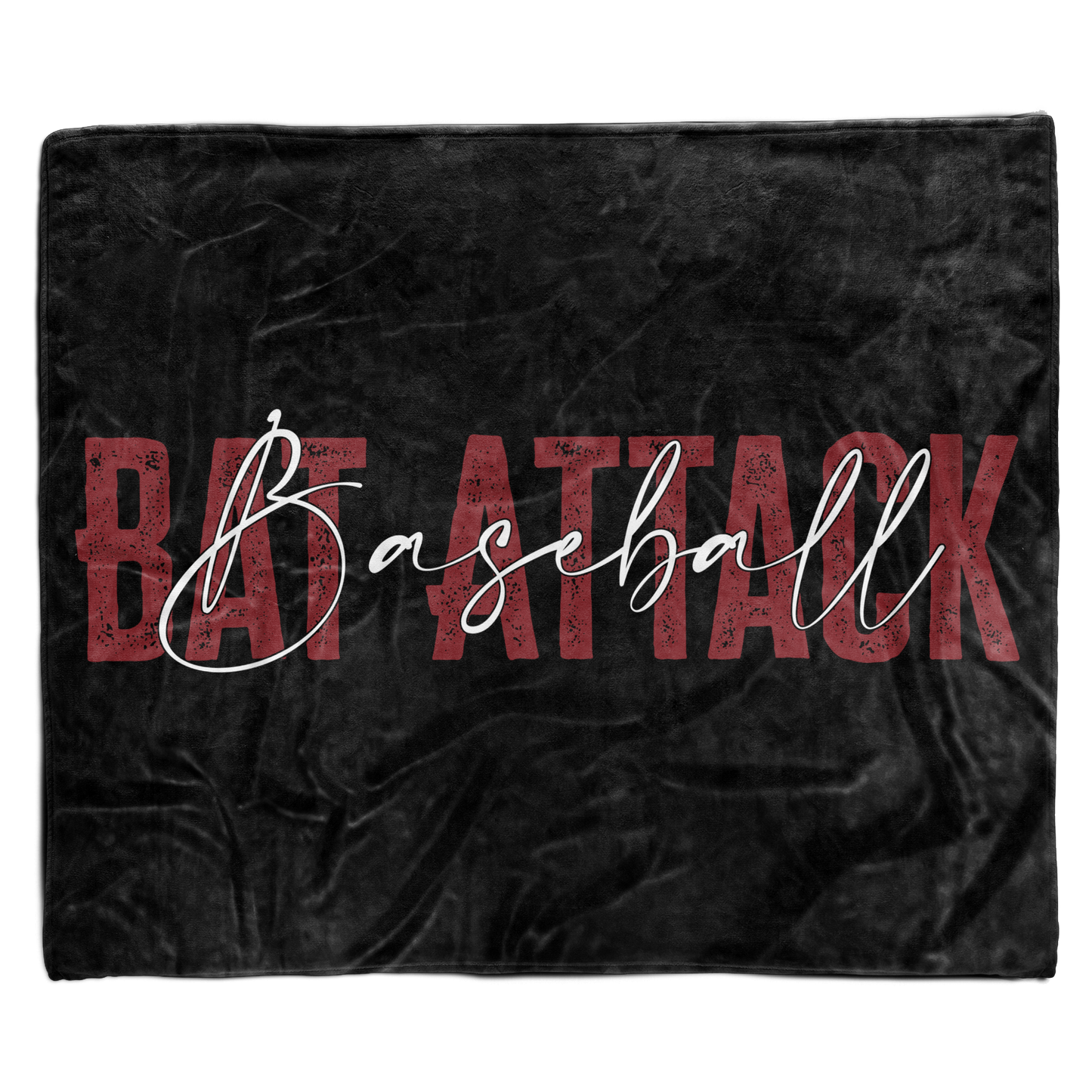 Bat Attack Baseball Blanket
