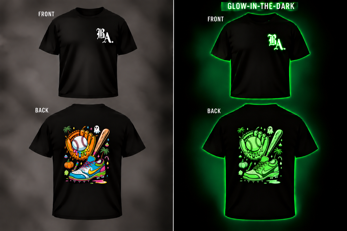 Baseball Halloween Graphic Shirts
