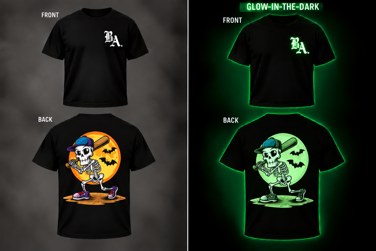 Baseball Halloween Graphic Shirts