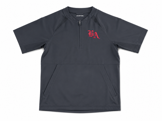Sport-Tek Repeat 1/2-Zip Short Sleeve Jacket