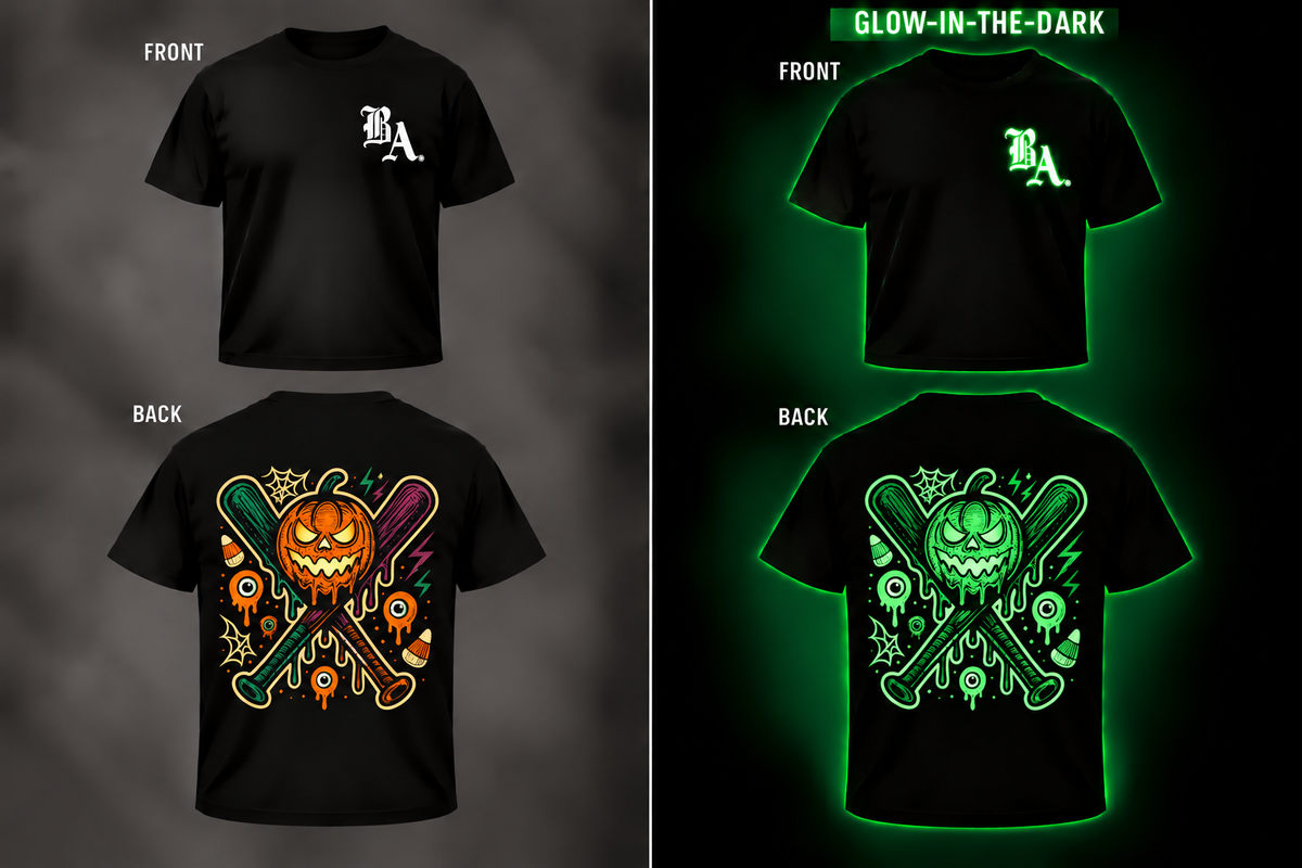 Baseball Halloween Graphic Shirts