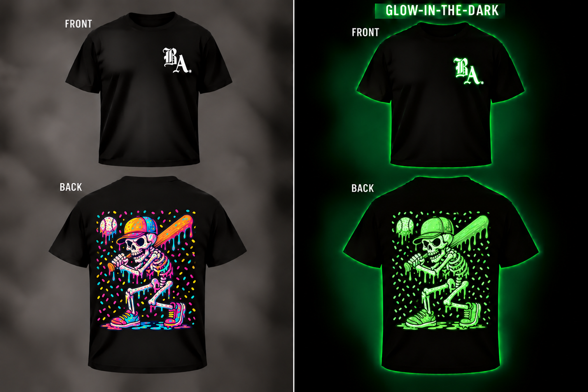 Baseball Halloween Graphic Shirts