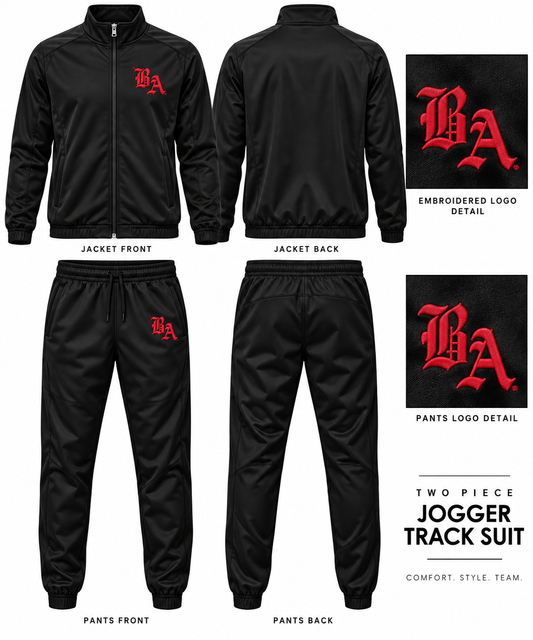 Two-Piece Track Jogger Suit